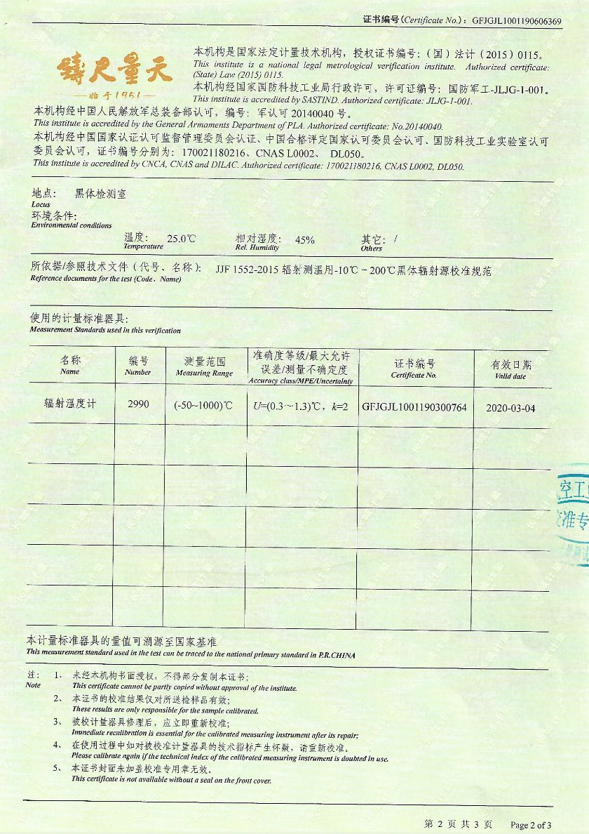 晶科能源有限公司-面源黑体辐射源