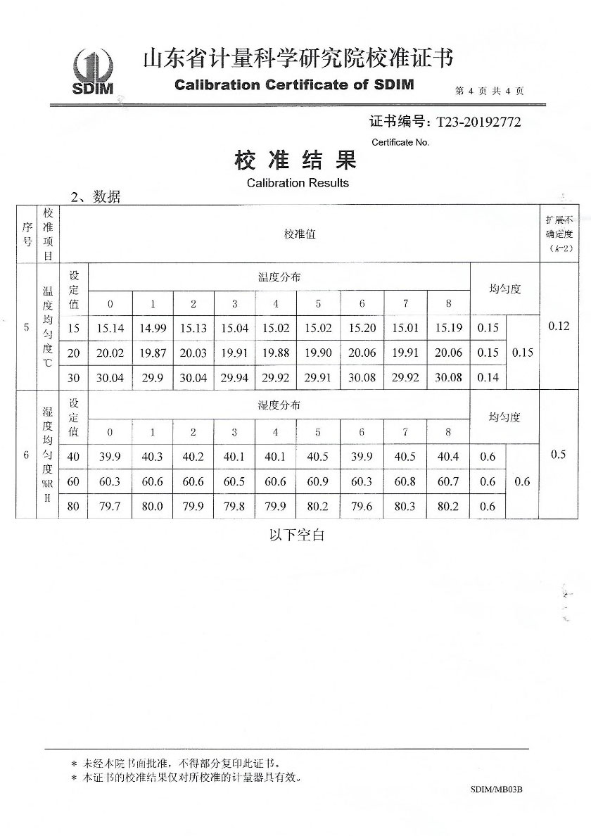 江苏鼎盛检测中心有限公司-温湿度检定箱