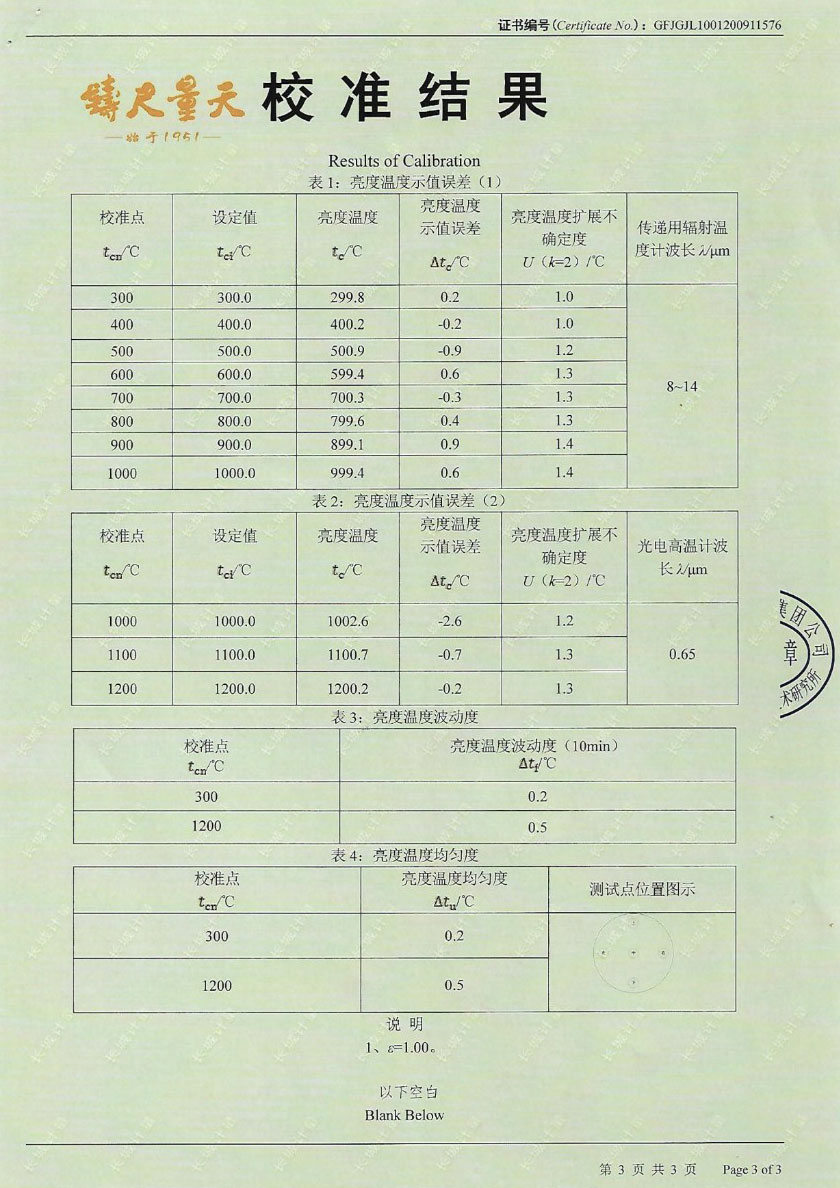 苏州方圆仪器设备校准检测服务有限公司-黑体辐射源